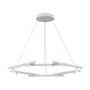 Mid. Chandeliers Ring/Halo by Trans Globe Imports ( 110 | MDN-1566 WH Celestia ) 