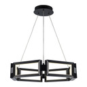 Mid. Chandeliers Ring/Halo by Trans Globe Imports ( 110 | MDN-1588 BK Mythos ) 