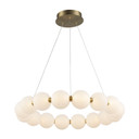 Mid. Chandeliers Multi-Port/Cascade by Trans Globe Imports ( 110 | MDN-1591 AG Orb II ) 