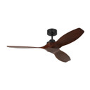 Fans Damp Location by Visual Comfort Fan ( 71 | 3CLNSM52MBK Collins ) 
