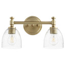 Bathroom Fixtures Two Lights by Quorum ( 19 | 5122-2-280 Rossington ) 