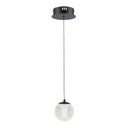 Mini Pendants Glass Down by Trans Globe Imports ( 110 | MDN-1632 BK Sunburst ) 