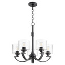 Mid. Chandeliers Glass Up by Quorum ( 19 | 6202-5-69 Dakota ) 