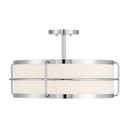 Semi-Flush Mts. Drum Shade by Savoy House ( 51 | 6-4193-4-11 Chauncey ) 
