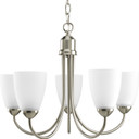 Mid. Chandeliers Glass Up by Progress Lighting ( 54 | P4441-09 Gather ) 