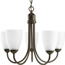 Mid. Chandeliers Glass Up by Progress Lighting ( 54 | P4441-20 Gather ) 