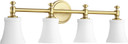 Bathroom Fixtures Four Lights by Quorum ( 19 | 5122-4-80 Rossington ) 