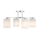 Semi-Flush Mts. Glass Down by Savoy House ( 51 | 6-4693-4-11 Herron ) 