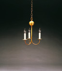 Mini Chandeliers Candle by Northeast Lantern ( 196 | 903-AB-LT3 Chandelier ) 