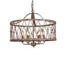 Mid. Chandeliers Candle by Terracotta Designs ( 374 | H6222-6 Aida ) 