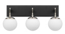 Bathroom Fixtures Three Lights by Varaluz ( 137 | 352B03BLPN Allie ) 