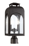 Exterior Post/Pier Head by Trans Globe Imports ( 110 | 51284 BK ) 