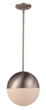Mini Pendants Glass Down by Trans Globe Imports ( 110 | PND-2073 BN ) 