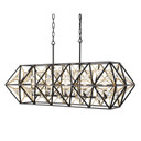 Linear/Island 4 Light + by Varaluz ( 137 | 353N05MBFG Marcia ) 