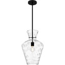Pendants Glass Down by Quoizel ( 10 | QMP6806MBK Quoizel Portable Lamps - Multipack ) 