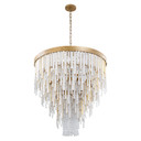 Mid. Chandeliers Glass Down by Varaluz ( 137 | 359C13HG Lafayette ) 