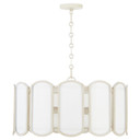 Mid. Chandeliers Glass Down by Quorum ( 19 | 824-5-52 Belleview ) 