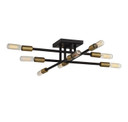 Semi-Flush Mts. Multi-port/Cluster by Savoy House ( 51 | 6-7003-8-77 Lyrique ) 