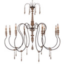 Large Chandeliers Candle by Terracotta Designs ( 374 | H8101-8 Arabella ) 