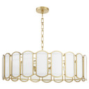 Large Chandeliers Glass Shade by Quorum ( 19 | 824-8-80 Belleview ) 
