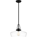 Pendants Glass Down by Quoizel ( 10 | QP5584MBK Quoizel Pendant ) 