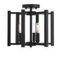 Semi-Flush Mts. Cage by Savoy House ( 51 | 6-7702-3-89 Benson ) 