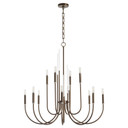 Mid. Chandeliers Candle by Quorum ( 19 | 6223-12-81 SUMMIT ) 