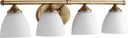 Bathroom Fixtures Four Lights by Quorum ( 19 | 5150-4-80 Brooks ) 