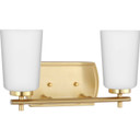 Bathroom Fixtures Two Lights by Progress Lighting ( 54 | P300466-012 Adley ) 