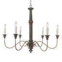 Mid. Chandeliers Candle by Terracotta Designs ( 374 | H9111-6 Andrea ) 