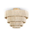 Semi-Flush Mts. Drum Shade by Palecek ( 515 | 2432-79 Everly ) 