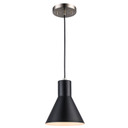 Mini Pendants Metal Shade by Trans Globe Imports ( 110 | PND-2202 BK-BN ) 