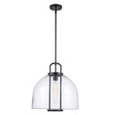 Pendants Glass Down by Trans Globe Imports ( 110 | PND-2231 BK River ) 