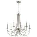 Mid. Chandeliers Candle by Quorum ( 19 | 6250-8-65 Brooks ) 