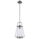 Mini Pendants Glass Down by Trans Globe Imports ( 110 | PND-2232 BN ) 