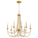 Mid. Chandeliers Candle by Quorum ( 19 | 6250-8-80 Brooks ) 