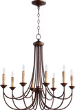 Mid. Chandeliers Candle by Quorum ( 19 | 6250-8-86 Brooks ) 