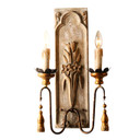 Sconces Double Candle by Terracotta Designs ( 374 | W5204-2 Valentina ) 