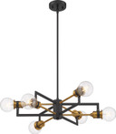 Mid. Chandeliers Geometric/Linear by Nuvo Lighting ( 72 | 60-6976 Intention ) 