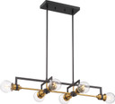 Linear/Island 4 Light + by Nuvo Lighting ( 72 | 60-6977 Intention ) 