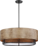 Pendants Drum Shade by Nuvo Lighting ( 72 | 60-6980 Barrique ) 