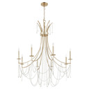 Large Chandeliers Candle by Quorum ( 19 | 628-8-60 Malin ) 