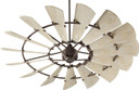 Fans Damp Location by Quorum ( 19 | 197215-86 Windmill ) 