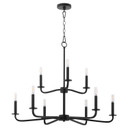 Mid. Chandeliers Candle by Quorum ( 19 | 6307-9-59 Rutherford ) 