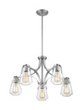 Mid. Chandeliers Glass Down by Nuvo Lighting ( 72 | 60-7115 Skybridge ) 