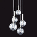 Mid. Chandeliers Multi-Port/Cascade by Sonneman ( 69 | 3765.35 Bubbles ) 