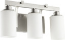 Bathroom Fixtures Three Lights by Quorum ( 19 | 5207-3-65 Lancaster ) 