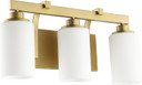 Bathroom Fixtures Three Lights by Quorum ( 19 | 5207-3-80 Lancaster ) 