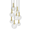 Mid. Chandeliers Glass Down by Sonneman ( 69 | 3768.38 Bubbles ) 