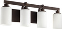 Bathroom Fixtures Four Lights by Quorum ( 19 | 5207-4-86 Lancaster ) 